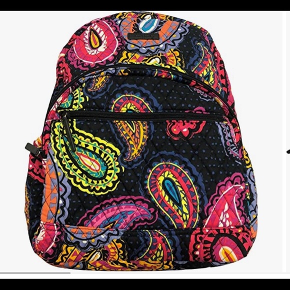 Vera Bradley Rare Paisley Backpack - Picture 5 of 5